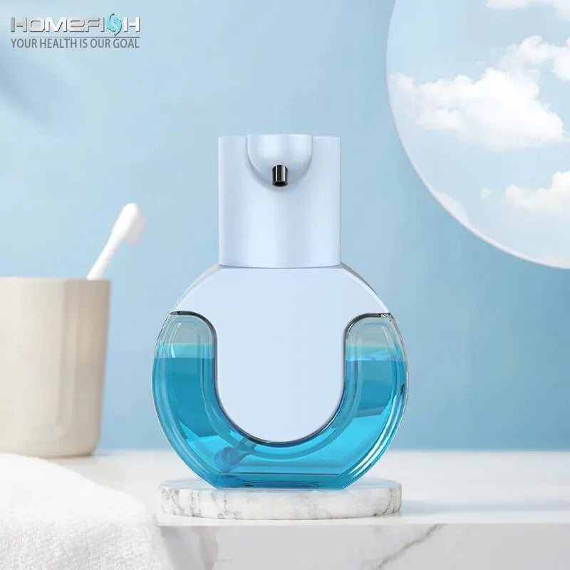 HOMEFISH P10 Smart Soap Dispenser 420ml Touchless Motion Sensor Washing Hand Device Wall-Mounted Liquid Soap Dispenser Leedoar