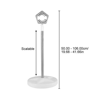 Hair Dryer Hanger Hair Blower Floor Stand Stainless Steel Hairdryer Holder Telescopic Hair Dryer Rack Adjustable 50-106cm