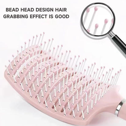 Hairbrush Air Cushion Comb Fluffy Anti-Hair Loss Massage Hair Brush For All Hair Types For Long Thick Thin Curly Natural Hair Leedoar