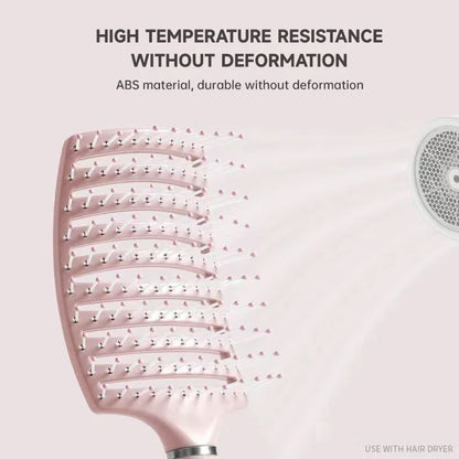 Hairbrush Air Cushion Comb Fluffy Anti-Hair Loss Massage Hair Brush For All Hair Types For Long Thick Thin Curly Natural Hair Leedoar