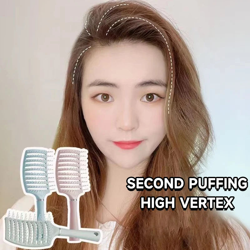 Hairbrush Air Cushion Comb Fluffy Anti-Hair Loss Massage Hair Brush For All Hair Types For Long Thick Thin Curly Natural Hair Leedoar