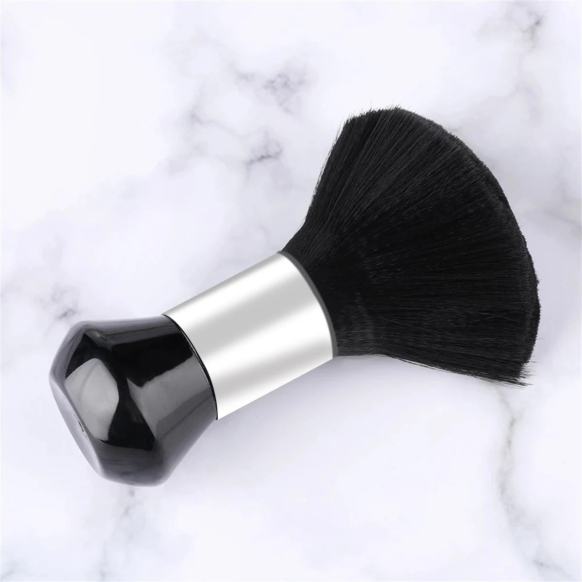 Hairdressing Soft Brush Black Hairdressing Sweeping Neck Hair Cleaning Duster Hair Cutting Brush Barbershop Hair Cut Brush Tools Leedoar