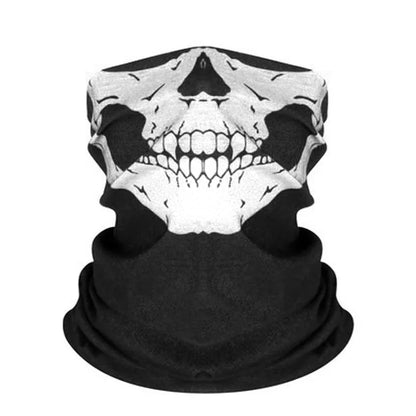 Halloween Mask Horror Skeleton Chin Mask Skeleton Performance Party Dress Up Real CS Masks Leedoar