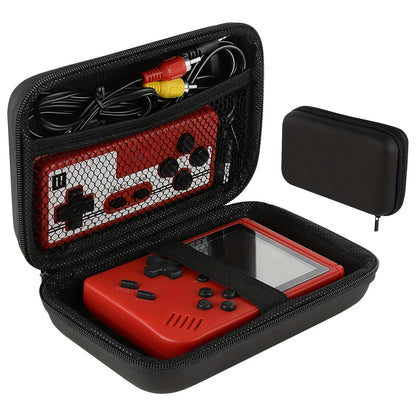 Estojo de transporte para console de videogame portátil, caixa protetora de viagem retrô para mini player, cabo de carregamento, fones de ouvido, baterias