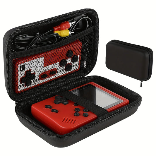 Estuche de transporte para consola de juegos portátil, caja protectora de viaje retro para minireproductor, cable de carga, auriculares y baterías