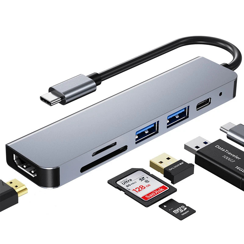 USB Tipo Type C Hub Docking Station