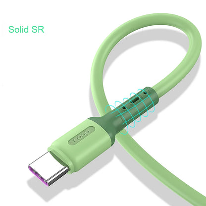 Cabo USB Tipo C de 1M 2M para Samsung S10 Plus Xiaomi mi9 Celular Carregamento Rápido USB C Tipo C Carregador Micro Cabos USB 