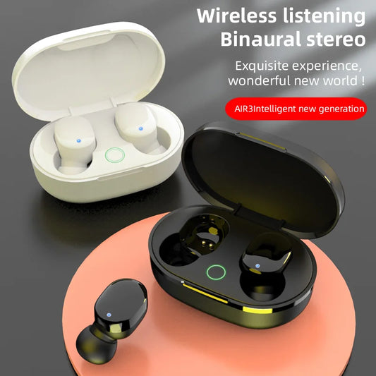 2024 AIR3 TWS Bluetooth Earphone Wireless Headphone Fashion Game Sport Headset Earbuds Microphone With Charging Box Phone Gift Leedoar