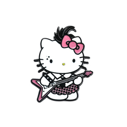 Hello Kitty Kuromi Pochacco Kit fofo gato lapela pinos para mochilas broches para mulheres esmalte pino presente moda jóias acessórios 