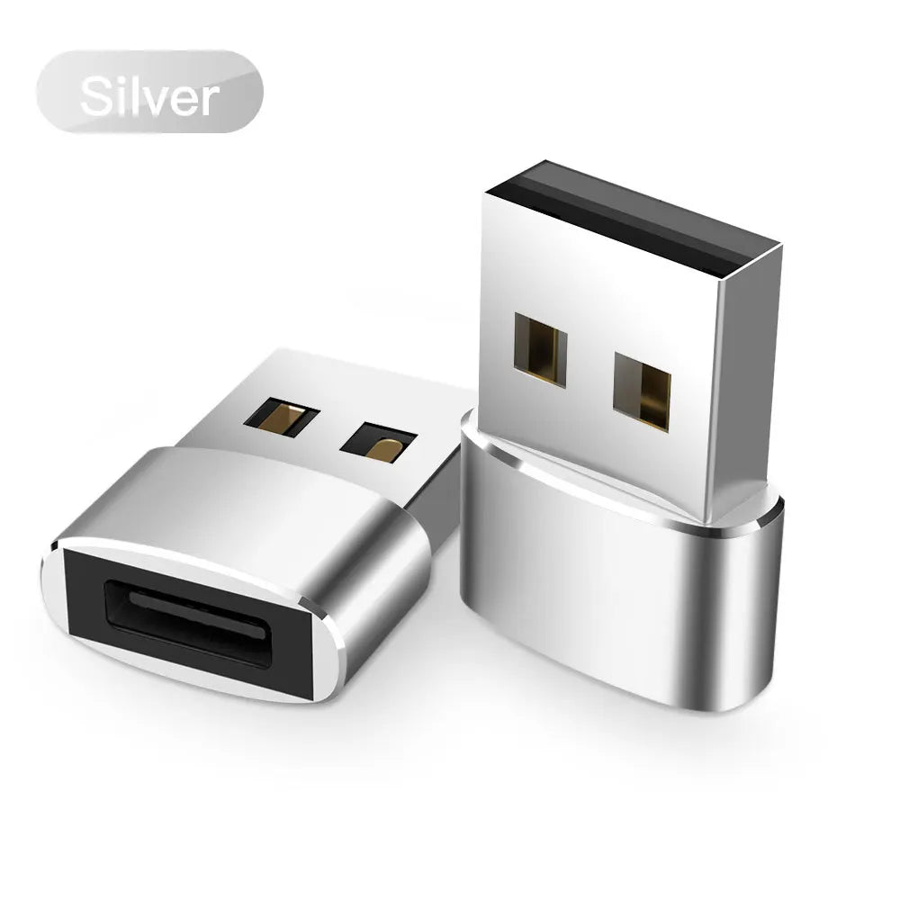 2021 Novo Adaptador USB 3.0 Tipo C OTG Tipo C Macho para USB Fêmea Conversor para Macbook Xiaomi Samsung S20 Iphone Huawei Conector