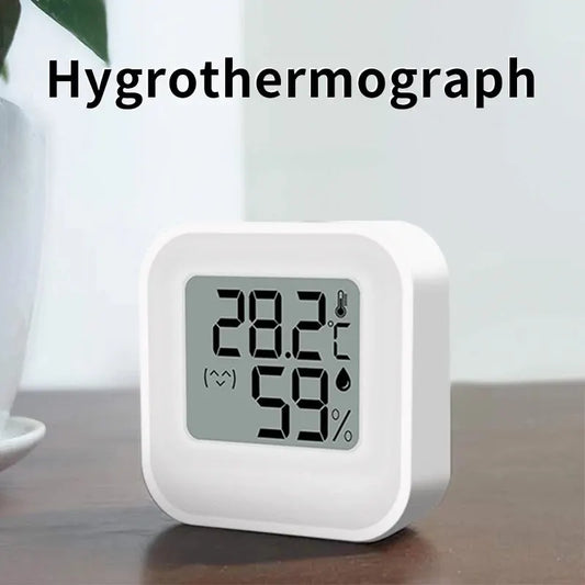 High Precision Mini Electronic Temperature And Humidity Meter Indoor Household Wall Mounted Dry And Wet Display Detector