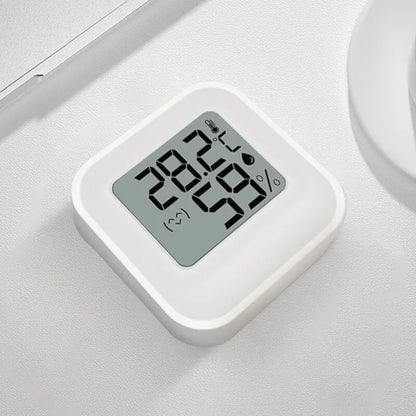 High Precision Mini Electronic Temperature And Humidity Meter Indoor Household Wall Mounted Dry And Wet Display Detector Leedoar