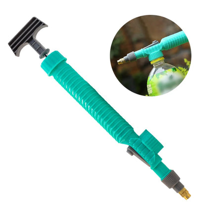 High Pressure Air Pump Manual Sprayer Adjustable Drink Bottle Spray Head Nozzle Garden Watering Tool Sprayer Agriculture Tools Leedoar