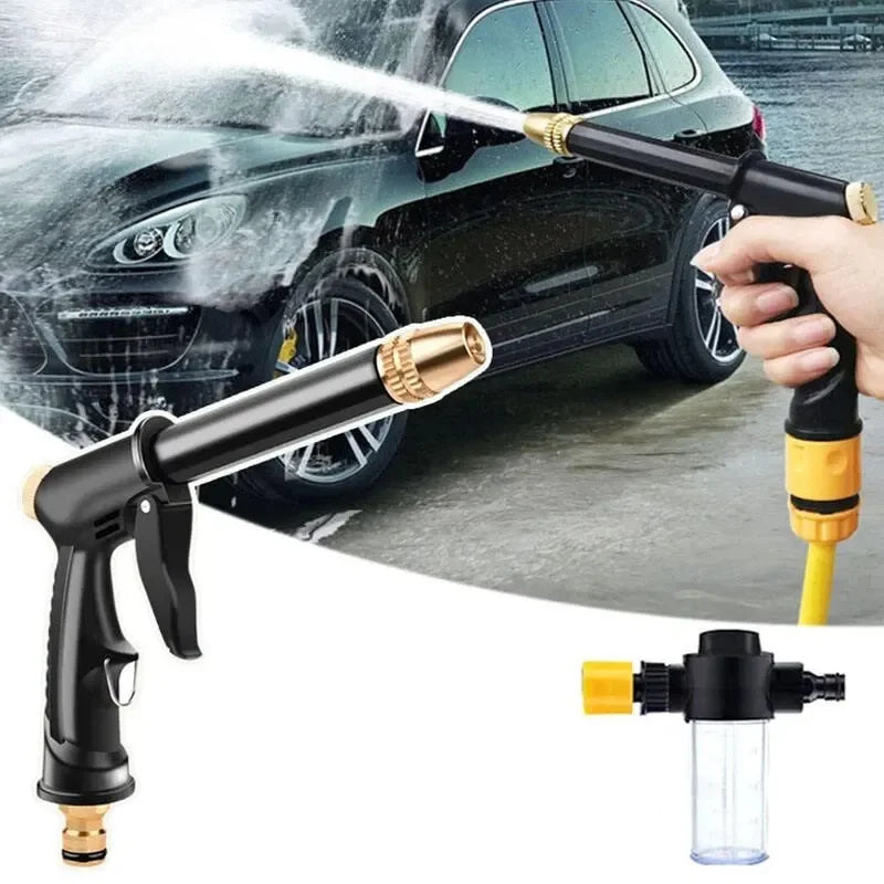 High Pressure Power Water Gun Jet Garden Washer Sprayer Watering Spray Garden Sprinkler for Cleaning Tool Leedoar