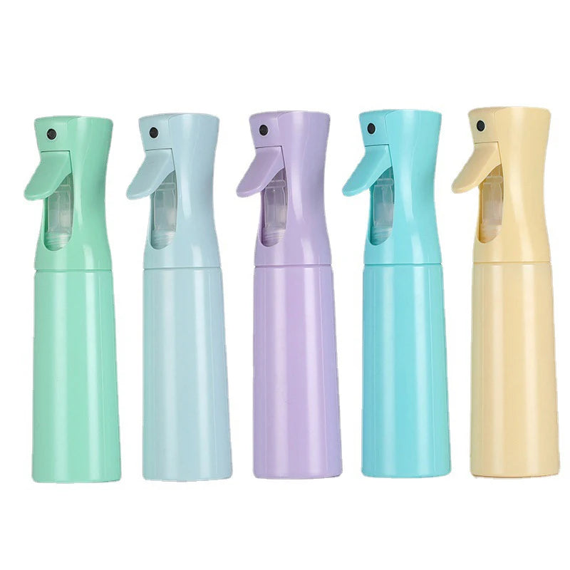 High Pressure Spray Bottle Macaron Color Matching 300ml Skin Care Spray Can Nail Universal Use 1pc Moisturizing Spray Bottle Leedoar