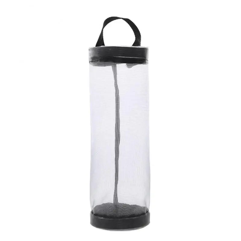 Home Grocery Bag Holder Wall Mount Plastic Bag Holder Dispenser Hanging Storage Trash Garbage Bag Kitchen Garbage Organizer Leedoar