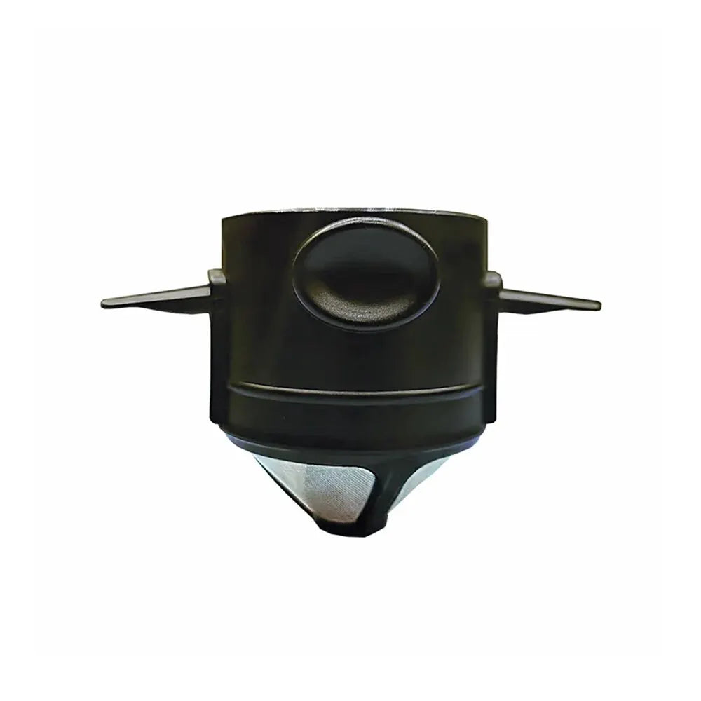 Home Little Angel Portable Coffee Filter Cup Foldable Hand Flushable Double 304 Stainless Steel Coffee Filter Leedoar