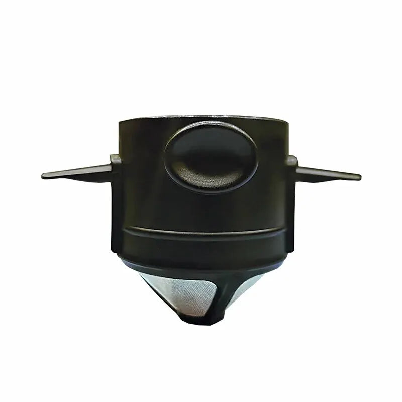 Home Little Angel Portable Coffee Filter Cup Foldable Hand Flushable Double 304 Stainless Steel Coffee Filter Leedoar