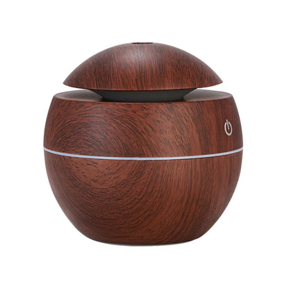 Home Wood Grain Air Humidifier Purifier Aroma Diffuser USB Ultrasonic Cool Mist Sprayer Essential Oil Fragrance Leedoar