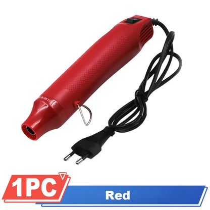 Hot Air Gun 220V Soldering Temperature Blower Gun DIY Crafts Electric Power Hot Dryer Mini Heat Gun For Shrink Tubing Car Wrap Leedoar