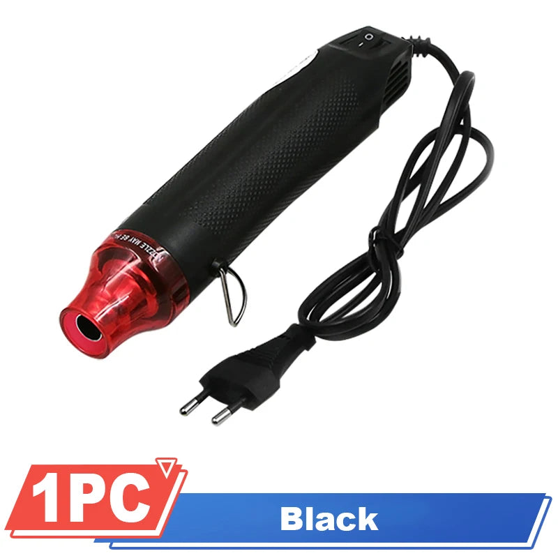 Hot Air Gun 220V Soldering Temperature Blower Gun DIY Crafts Electric Power Hot Dryer Mini Heat Gun For Shrink Tubing Car Wrap Leedoar