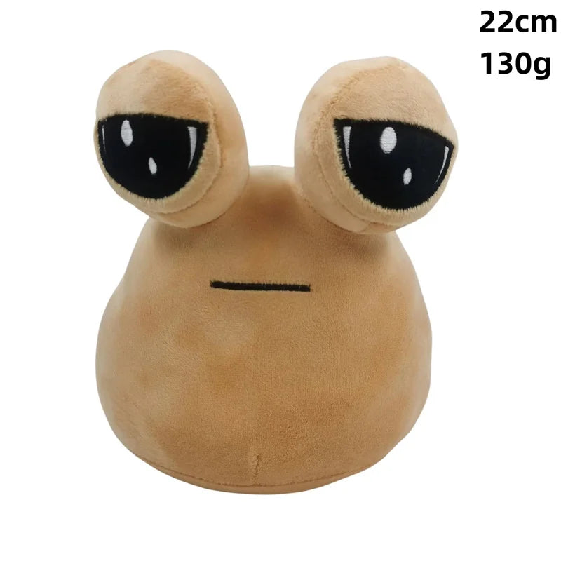 Hot Game My Pet Alien Pou Plush Toy Furdiburb Emotion Alien Plushie Stuffed Animal Pou Doll Birthday Christmas Gift 20-30CM Leedoar