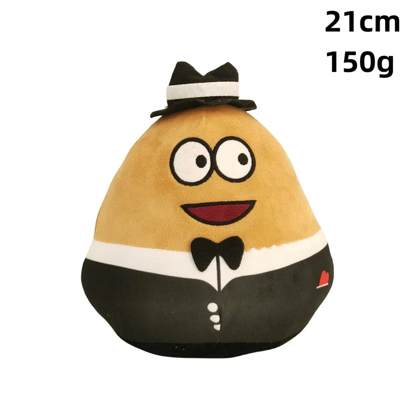 Hot Game My Pet Alien Pou Plush Toy Furdiburb Emotion Alien Plushie Stuffed Animal Pou Doll Birthday Christmas Gift 20-30CM Leedoar