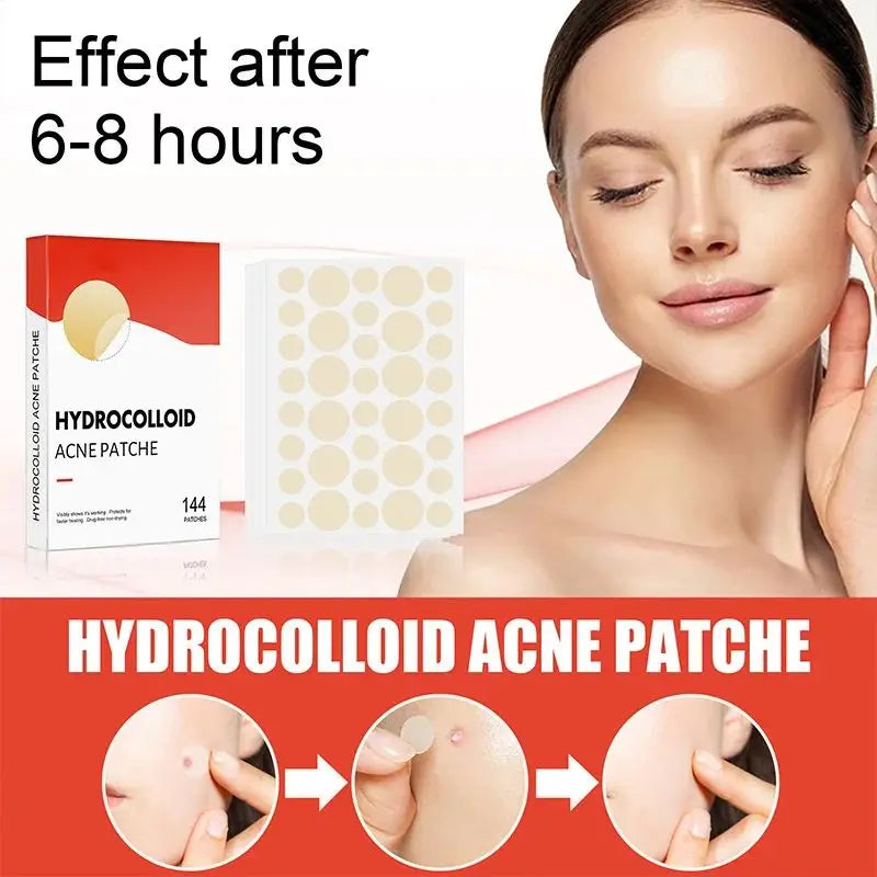 Hydrocolloid Acne Patch Invisible Closed Acne Patch Invisible Acne Face Invisible Waterproof Breathable Acne Skin Patch Leedoar