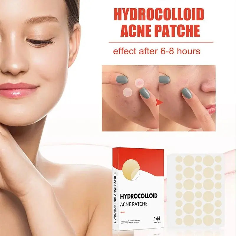 Hydrocolloid Acne Patch Invisible Closed Acne Patch Invisible Acne Face Invisible Waterproof Breathable Acne Skin Patch Leedoar