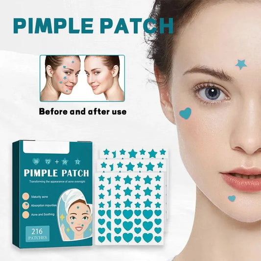 Hydrocolloid Acne Patch Repair Acne Cleansing Invisible Breathable Waterproof Acne Cleansing Concealer Fade Clean Leedoar