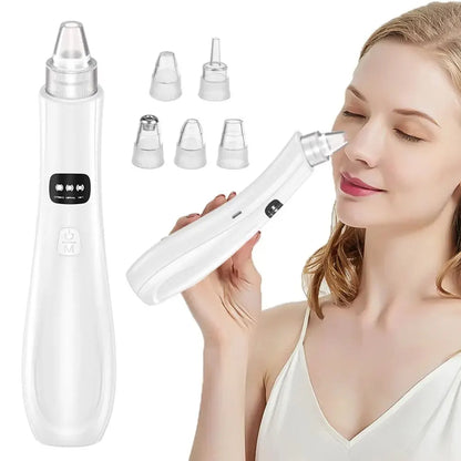 En existencia, envío rápido, máquina de belleza para limpieza facial con 3 modos de succión, removedor de piel muerta, aspiradora facial, eliminación de puntos negros 