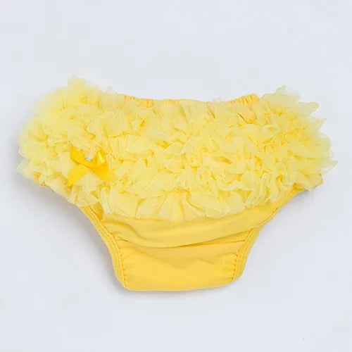 Infant Baby Cotton Cute Bloomers Ruffled Panties Baby Girls 15 Colors Diaper Coves Infant Toddler Tutu Short Leedoar