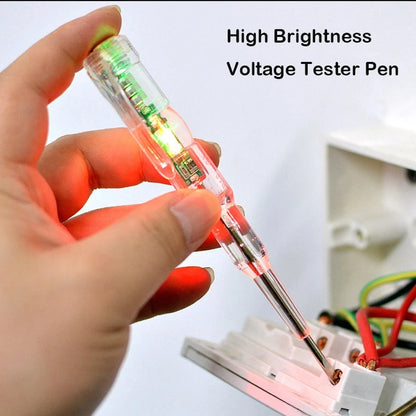 Intelligent Voltage Tester Pen AC Non-contact Induction Test Pencil Voltmeter Power Detector Electrical Screwdriver Indicator Leedoar