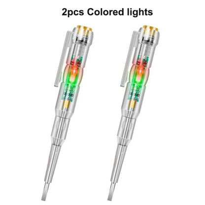 Intelligent Voltage Tester Pen AC Non-contact Induction Test Pencil Voltmeter Power Detector Electrical Screwdriver Indicator Leedoar