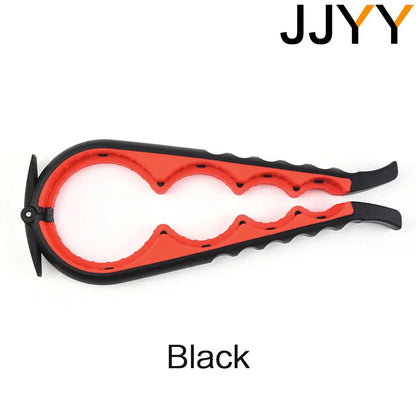 JJYY Can Opener Multifunctional Four In One Beverage Bottle Opener Cap Twister Four Position Can Opener Anti Slip Cap Twister Leedoar