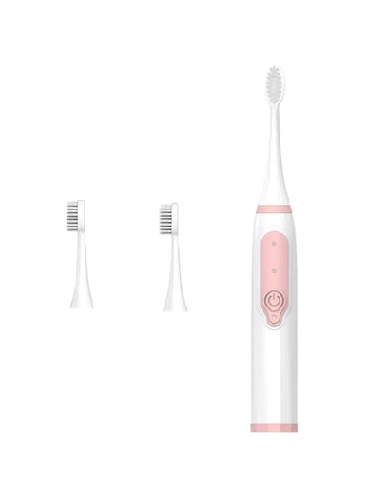 Jianpai Sonic Electric Toothbrush for Men and Women Adult Household Non Rechargeable Soft Hair IPX6 Waterproof Leedoar