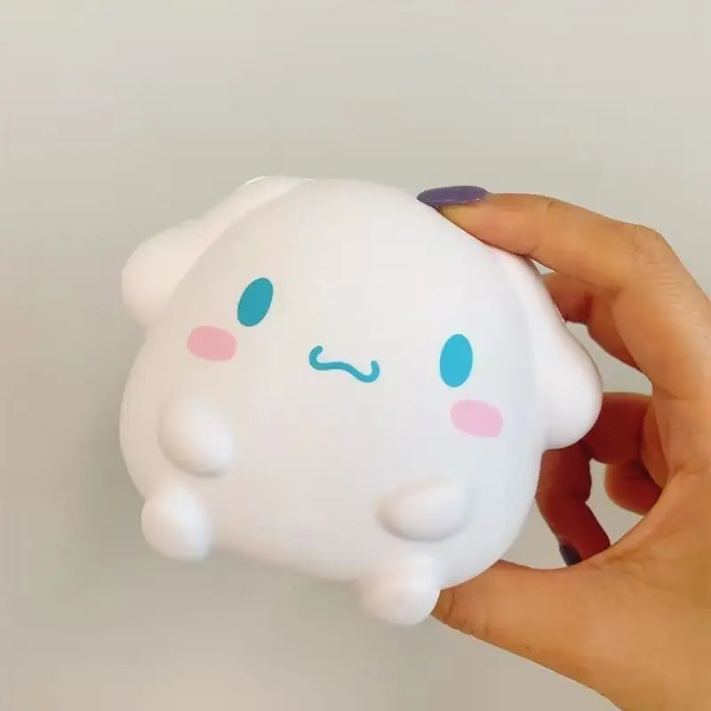 Kawaii Melody Decompression Sanrio Kuromi Cinnamoroll Stress Relief Squishy Anime Cartoon Children's Hand Pinch Toy Healing Gift Leedoar