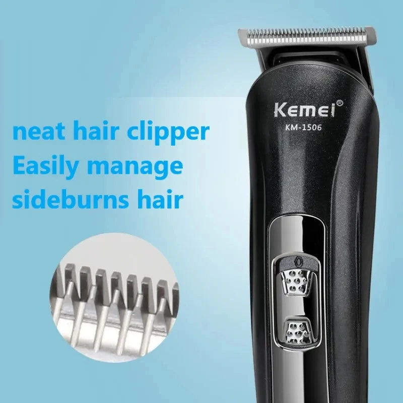 Kemei KM-1506 3 in 1 Electric Shaver USB Charging Hair trimmer Electric Rechargeable Nose Professional Shaving Machine Leedoar