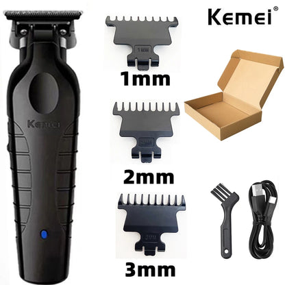 Kemei KM-2299 Men's Hair Clipper Professional Electric Hair Clipper USB Rechargeable Barber Trimmer Men's Electric Hair Clipper Leedoar