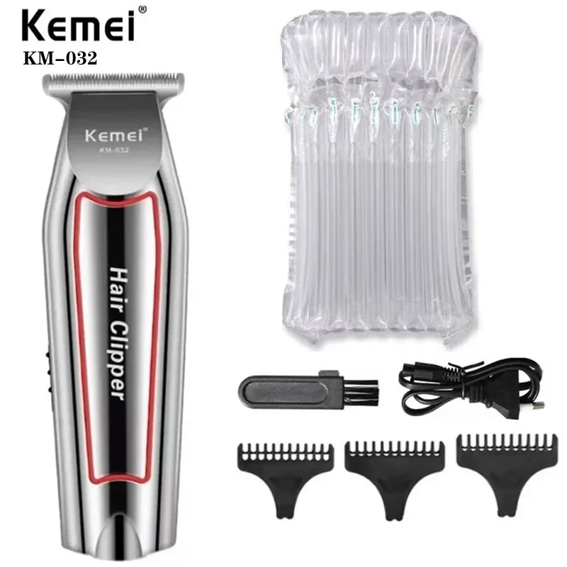 Kemei Professional Hair Trimmer Electric Beard Trimmer For Men Hair Clipper Hair Cutter Machine Haircut Grooming Kit KM-032 Leedoar