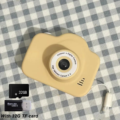 Kids Camera Digital Dual Camera HD 1080P Video Camera Toys Mini Cam Color Display Children Birthday Gift Kids Toys For Kids Leedoar