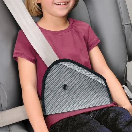 Kids Car Safe Fit Seat Belt Adjuster Baby Safety Triangle Sturdy Device Protection Positioner Carriages Intimate Accessories