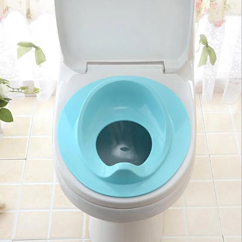 Kids Portable Travel Potty Seat Pad Baby Solid Toilet Training Seat Cover Toddler Urine Assistant Cushion Children Pot Seater Leedoar