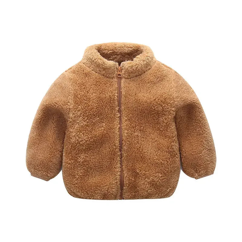 Kids Winter Coats 2024 New Children Outerwear Boy Warm Fleece Jacket Baby Girls Jackets for Autumn Spring Children Clothing Leedoar