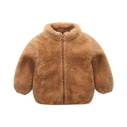 Kids Winter Coats 2024 New Children Outerwear Boy Warm Fleece Jacket Baby Girls Jackets for Autumn Spring Children Clothing Leedoar