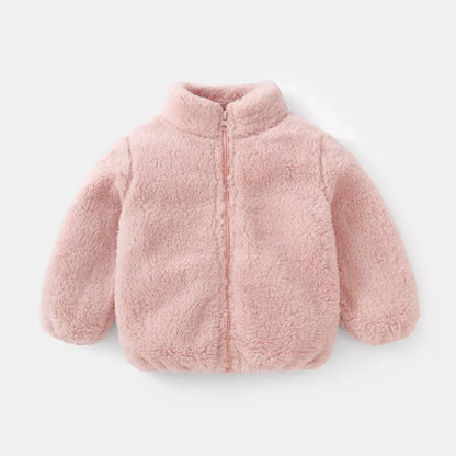 Kids Winter Coats 2024 New Children Outerwear Boy Warm Fleece Jacket Baby Girls Jackets for Autumn Spring Children Clothing Leedoar