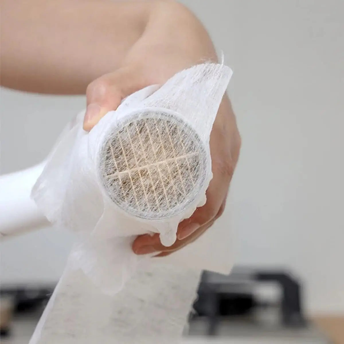 Kitchen Exhaust Range Hood Oil Proof Cover Oil Suction Film Oil Suction Paper Filter Screen Disposable Side Suction Oil Suction Leedoar