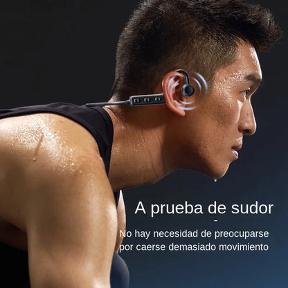 Auriculares inalámbricos Ks19 Tws compatibles con Bluetooth con banda para el cuello, auriculares deportivos para música y juegos, audífonos manos libres con micrófono 