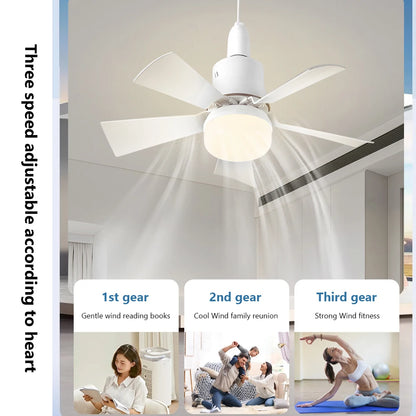 Ventilador de teto LED 30W Ventilador de teto LED com função de escurecimento remoto adequado para sala de estar, estudo e uso doméstico 