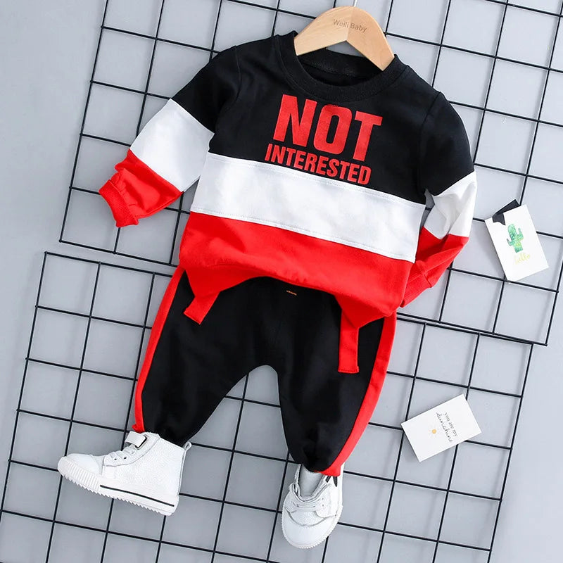 LZH Infant Clothing For Baby Girls Clothes Set Autumn Winter Newborn Baby Boys Clothes T-shirt+Pants 2pcs Suit Baby Costume Leedoar